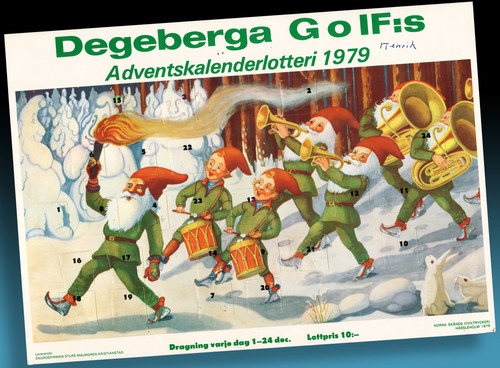 Vintage golf petrol stations - golf,